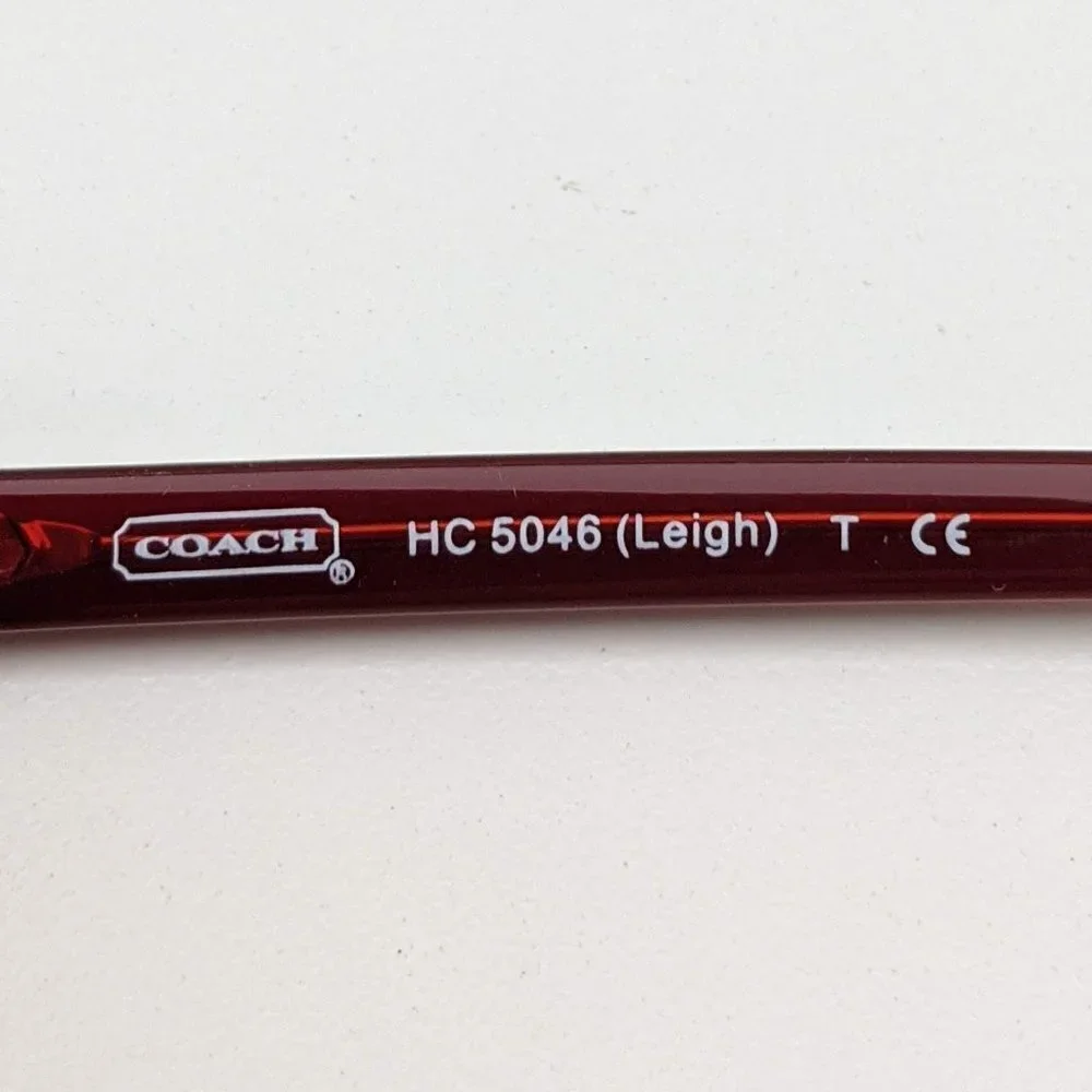 🕶️Coach HC5046 Leigh 9134 Eyeglasses 52/18 135 /KAG222🕶️​